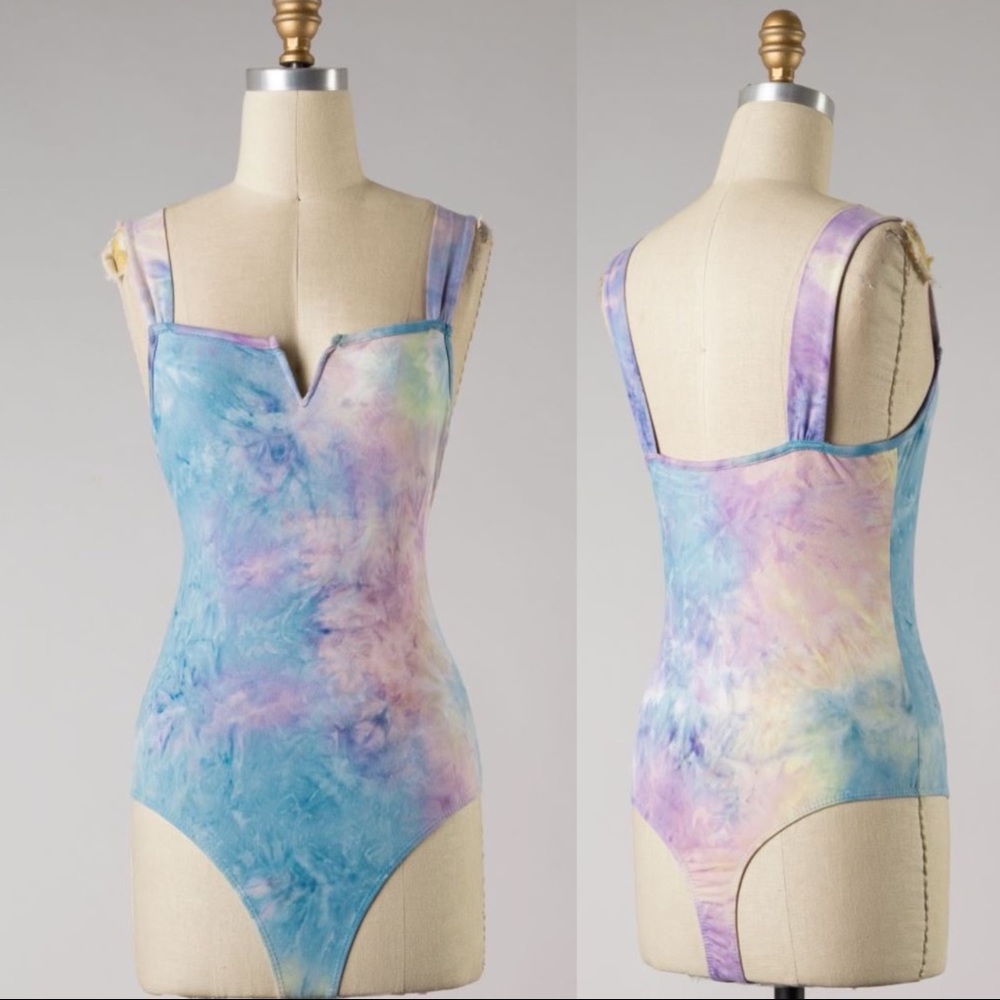 Tie Dye " Lucid Dreams"  Body Suit